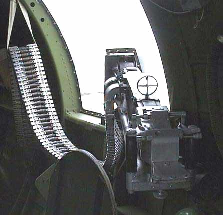 B-17 место бортового стрелка