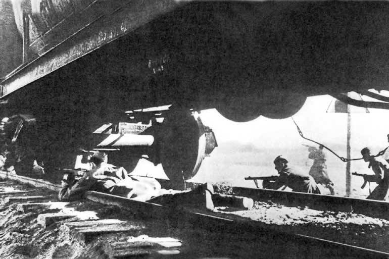 Смоленское сражение, 1941 год, фотография боя
