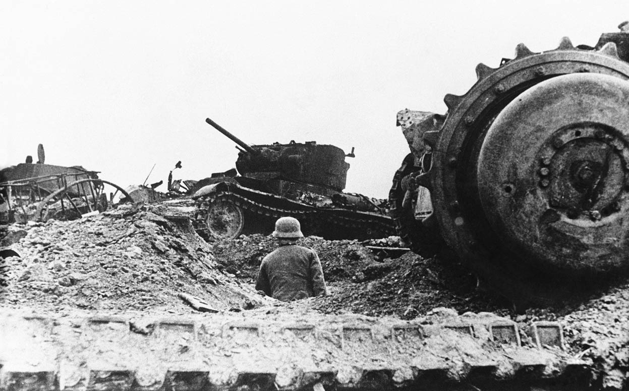 Кладбище танков под Ржевом, 21 декабря 1942