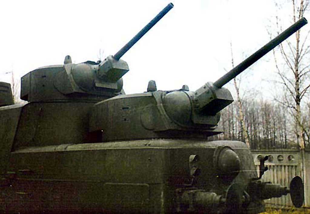 Бронепоезд "За Родину!" танковые башни, СССР