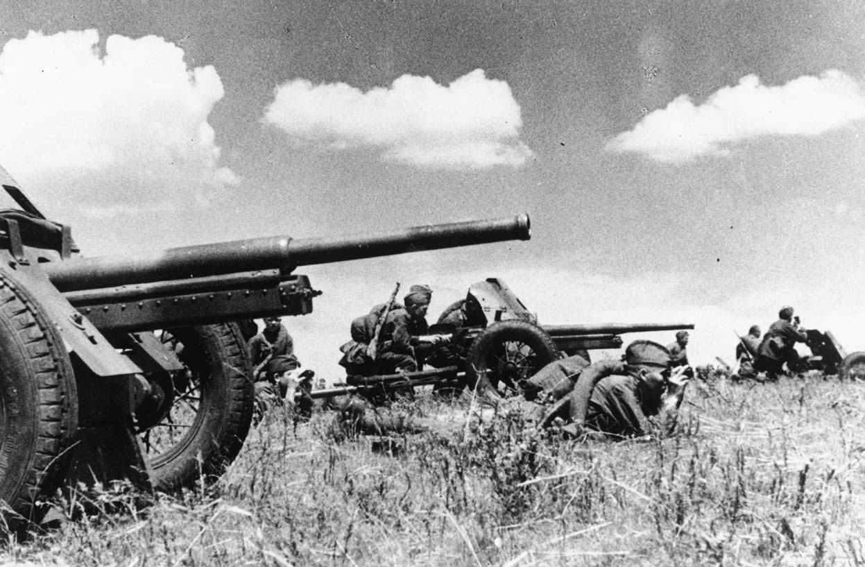 Противотанковые орудия Красной Армии