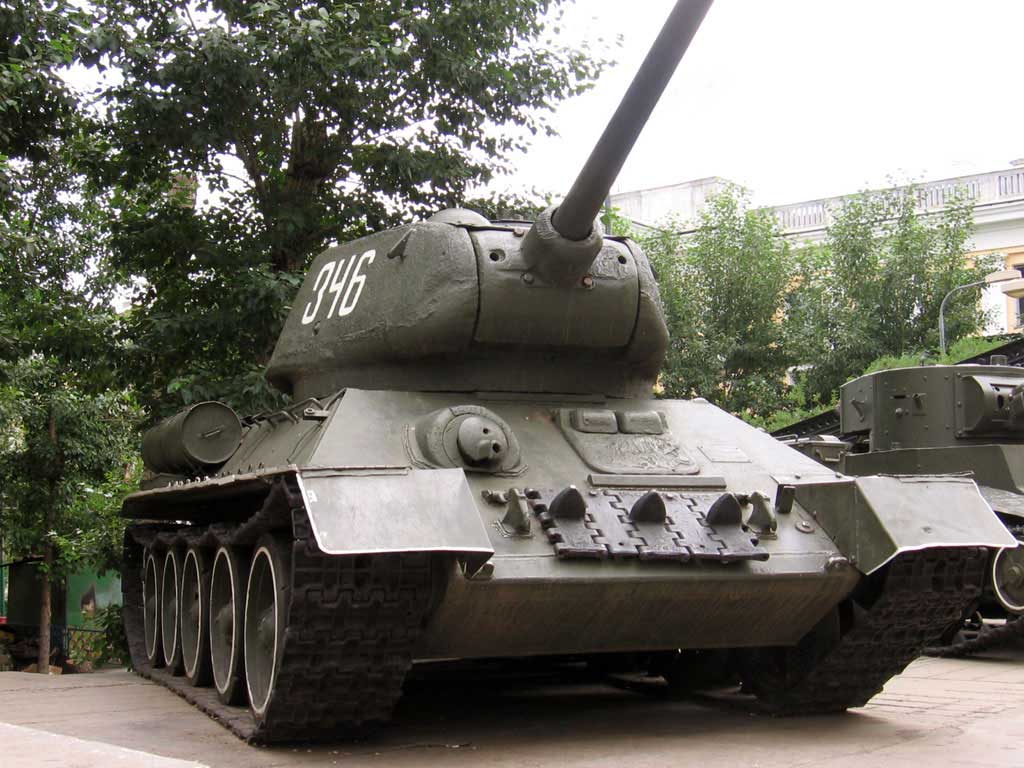 Т-34-85 с номером на башне 346